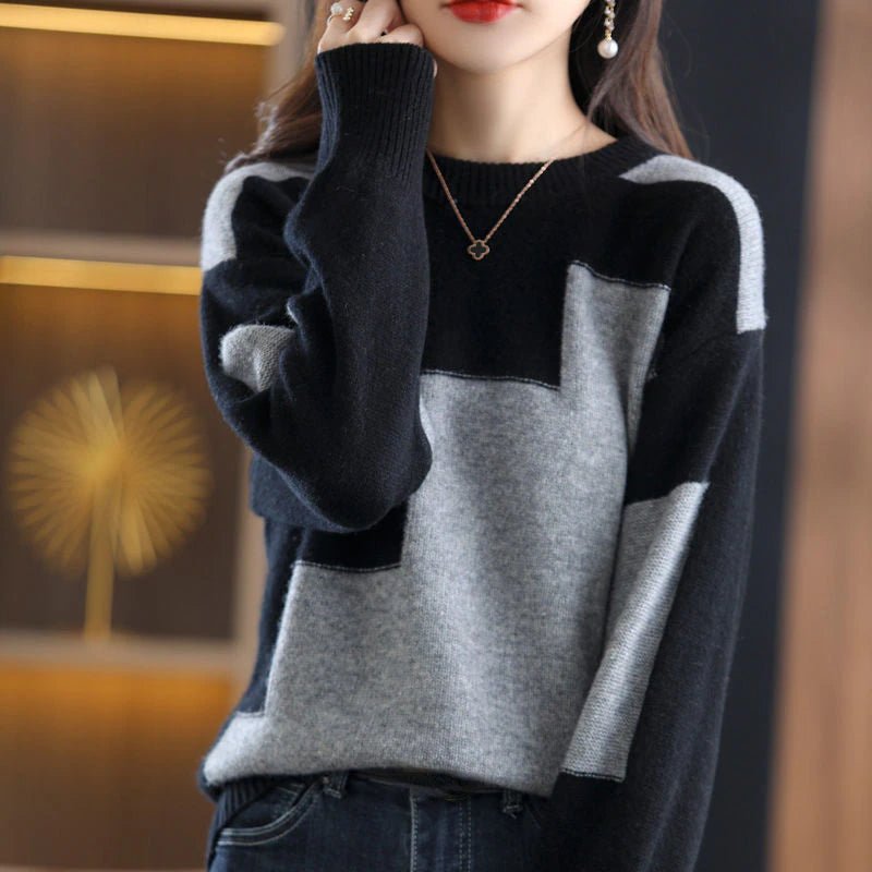 Knitted Casual Sweater - Arden