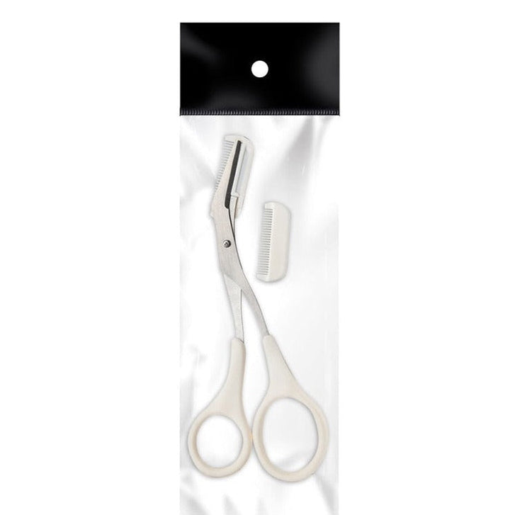 Eyebrow Scissors with Comb – TrimLuxe