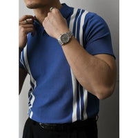 Slim Fit Men's Polo with Zipper – Fabrizio