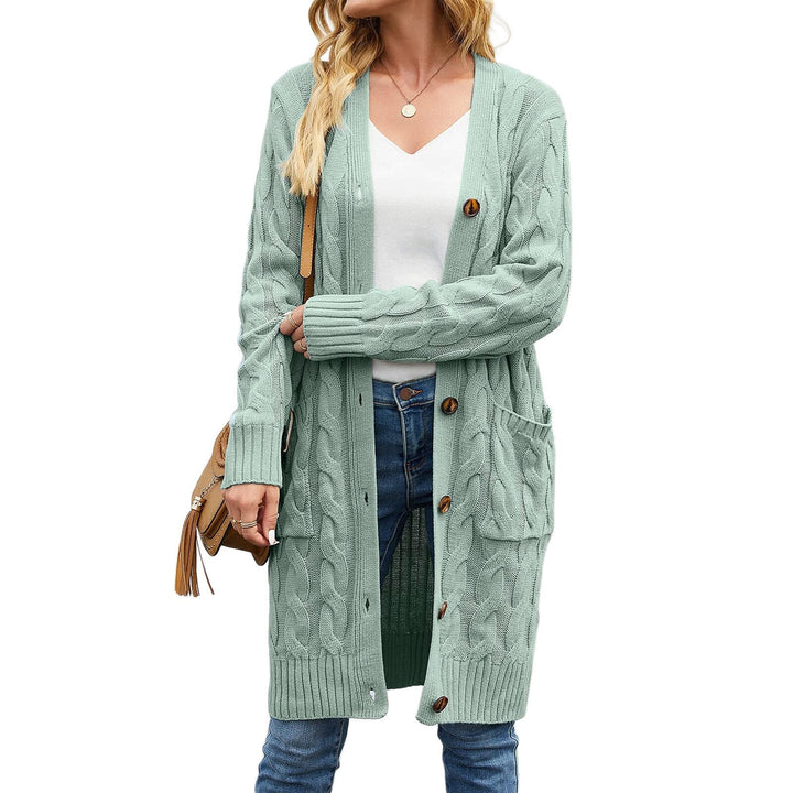 Knitted Women's Cardigan with Pockets – Noelle