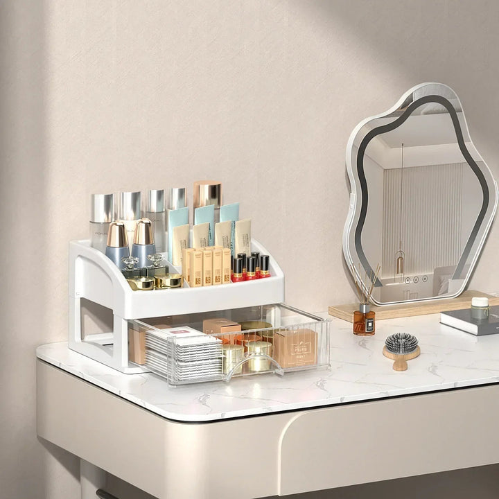 Transparent Acrylic Makeup Organizer - Clarityn