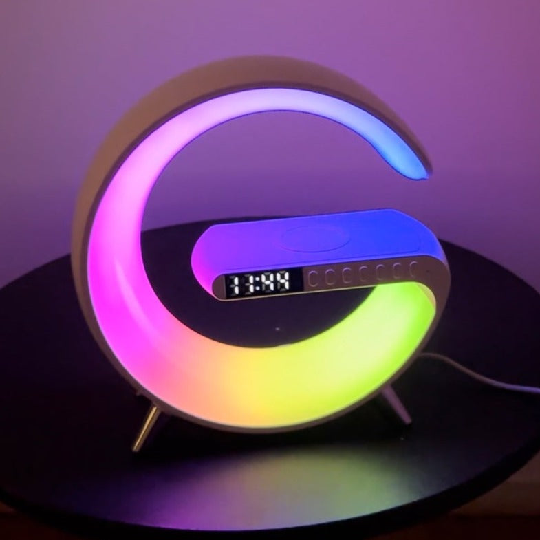 Wireless Charging Station with Speaker - ChargeGlow