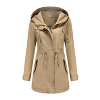 Stylish Women's Coat with Hood – Marielle
