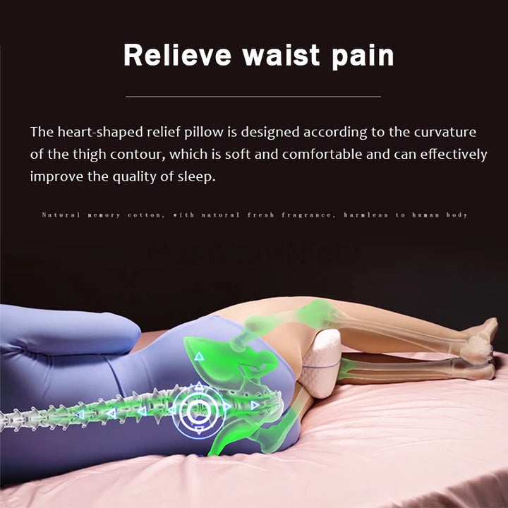 Orthopedisch Memory Foam Beenkussen - ComfortFoam