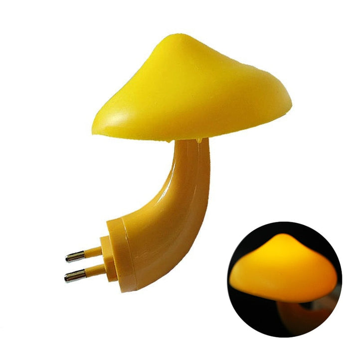 Plug-in Mushroom-Shaped Night Light – GlowShroom