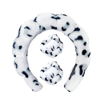 Plush Spa Headband & Wristband Set - Fluffiea