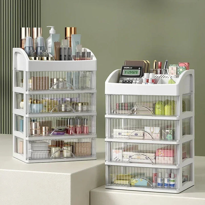 Transparent Acrylic Makeup Organizer - Clarityn
