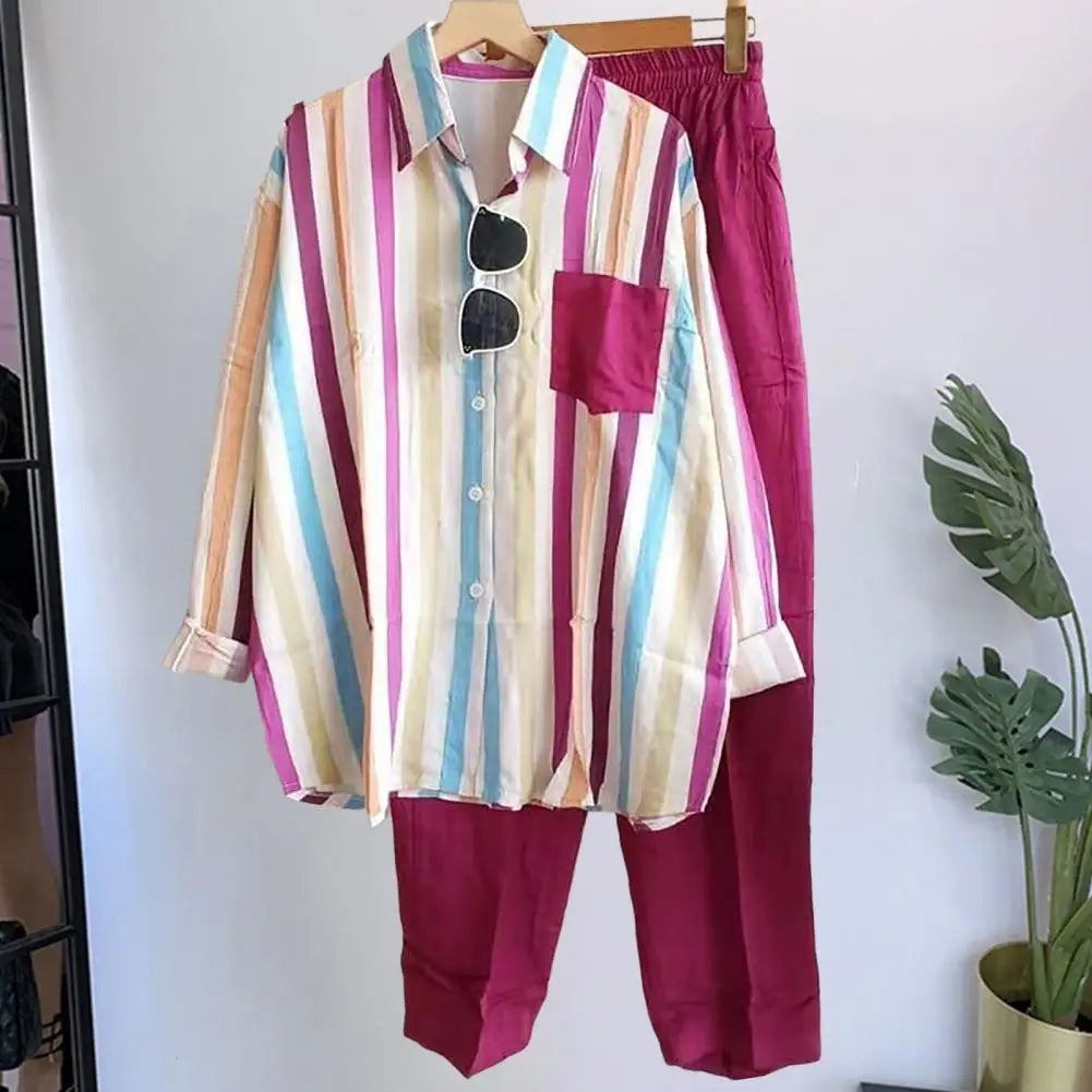 Two-Piece Women's Linen Summer Set - Zayenne