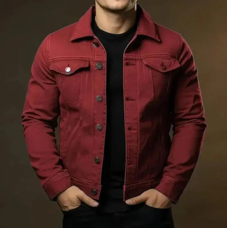 Sturdy & Timeless Men's Denim Jacket Made of 100% Cotton – Noah
