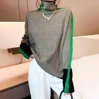 Women's Turtleneck Sweater in Soft Knit – Amira