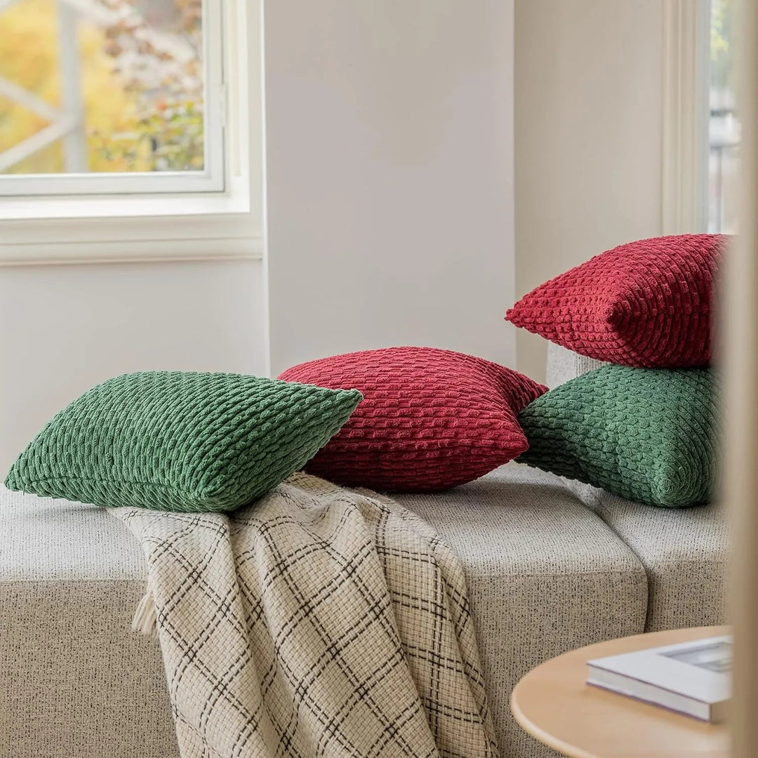 Corduroy Pillow Covers with Boho Style – Velvia