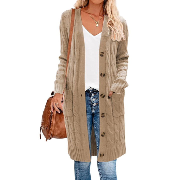 Knitted Women's Cardigan with Pockets – Noelle