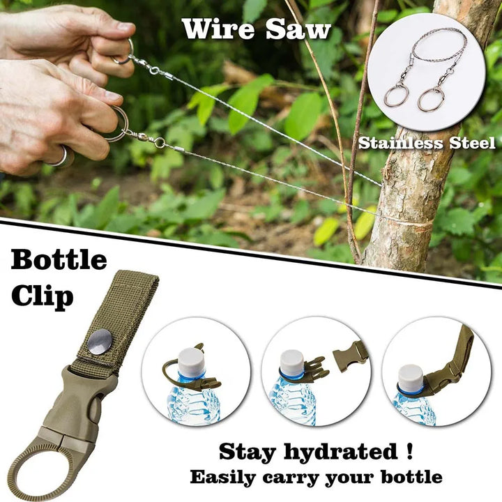 38-in-1 First Aid and Survival Kit - SurvivalAid