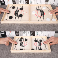 2-in-1 Tafelvoetbal & Sjoelplezier – GameMaster