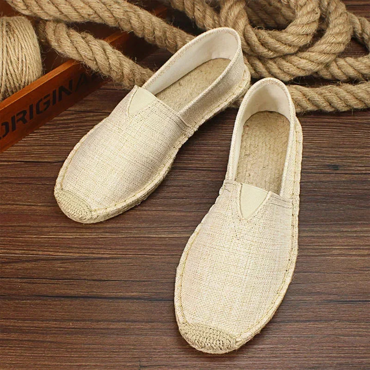 Espadryle męskie z wzorem graffiti – Elio