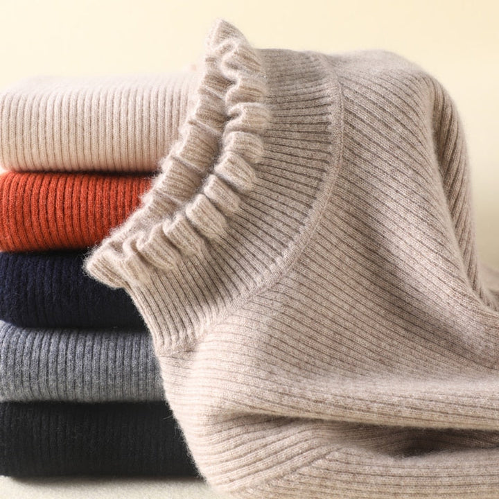 Comfortable Cashmere Women's Turtleneck - Aurélie