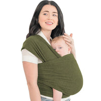 Back-Supporting Baby Wrap Carrier - CuddleWrap