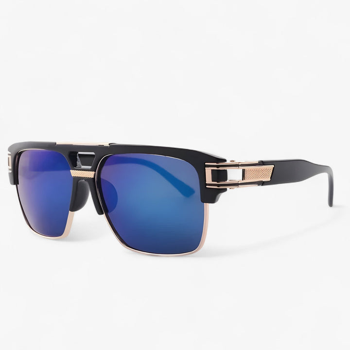 Lustrzane Retro Designerskie Okulary Przeciwsłoneczne – Calvero