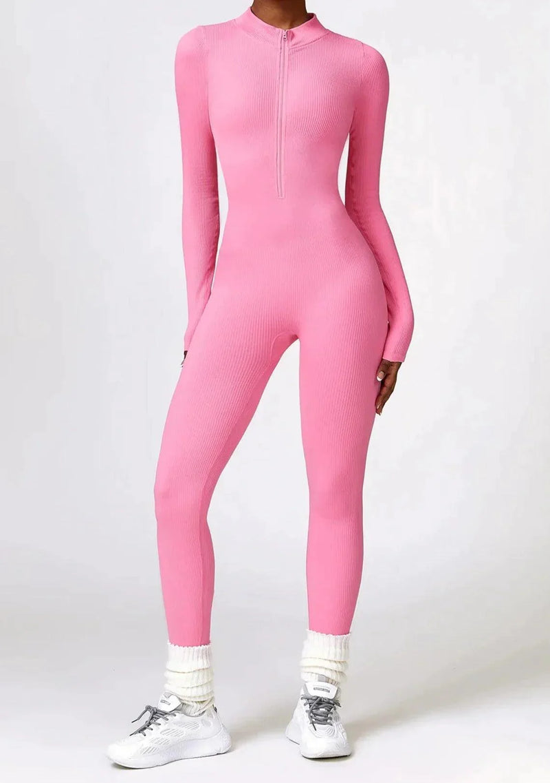 Luxury Full-Body Romper with Long Sleeves - Lisa