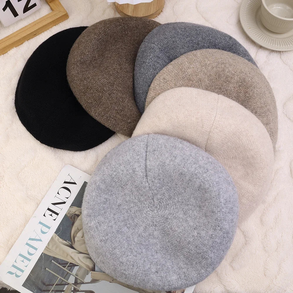 Casual Wollen Dames Baret - Diana