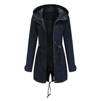 Stylish Women's Coat with Hood – Marielle