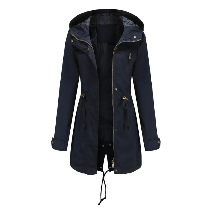 Stylish Women's Coat with Hood – Marielle