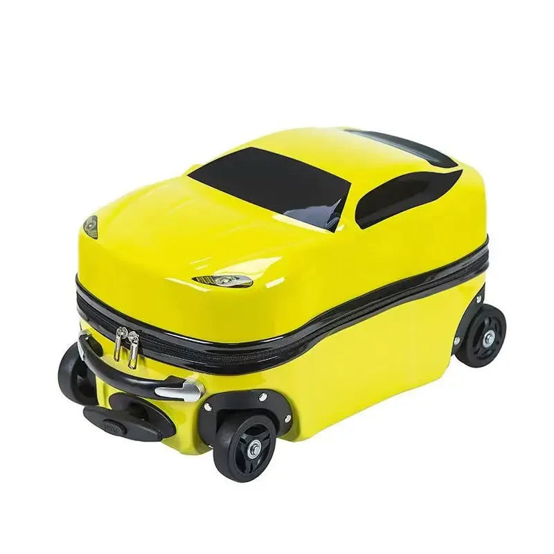 Hard Children's Suitcase with Car Design – Turin
