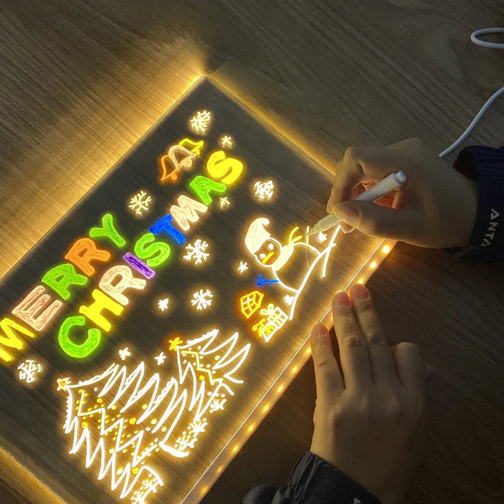 Screen-Free LED Drawing Board for Creative Kids - LumoPad