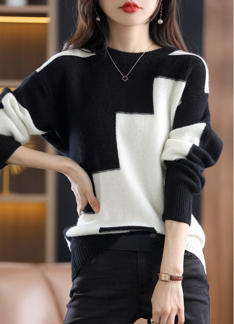 Knitted Casual Sweater - Arden
