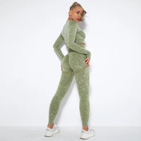Naadloze Dames Yoga Set met Cropped Top - Nova