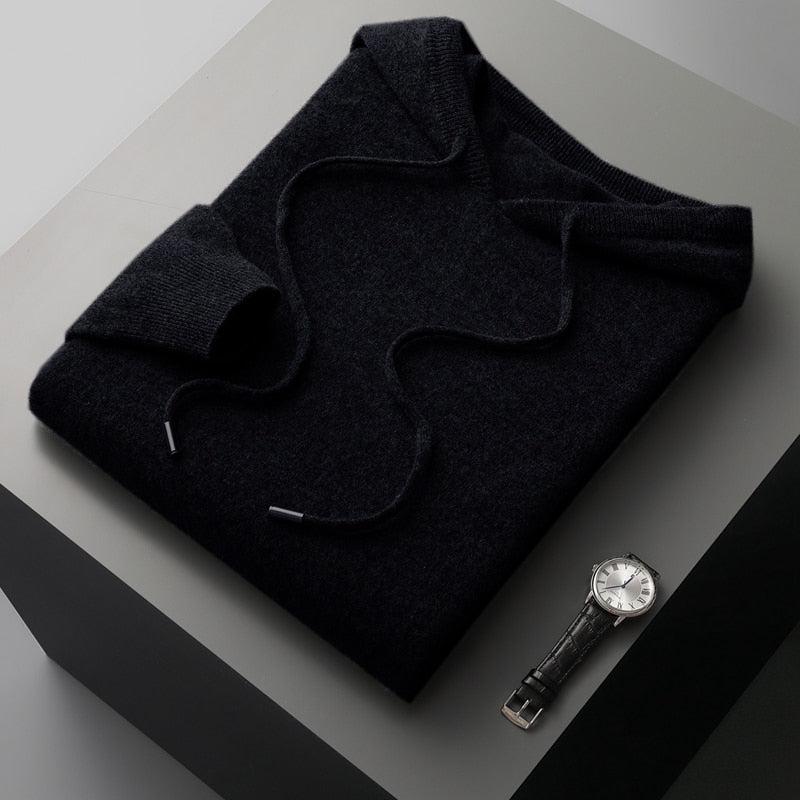 Men's Merino Wool Hoodie – Cassiano
