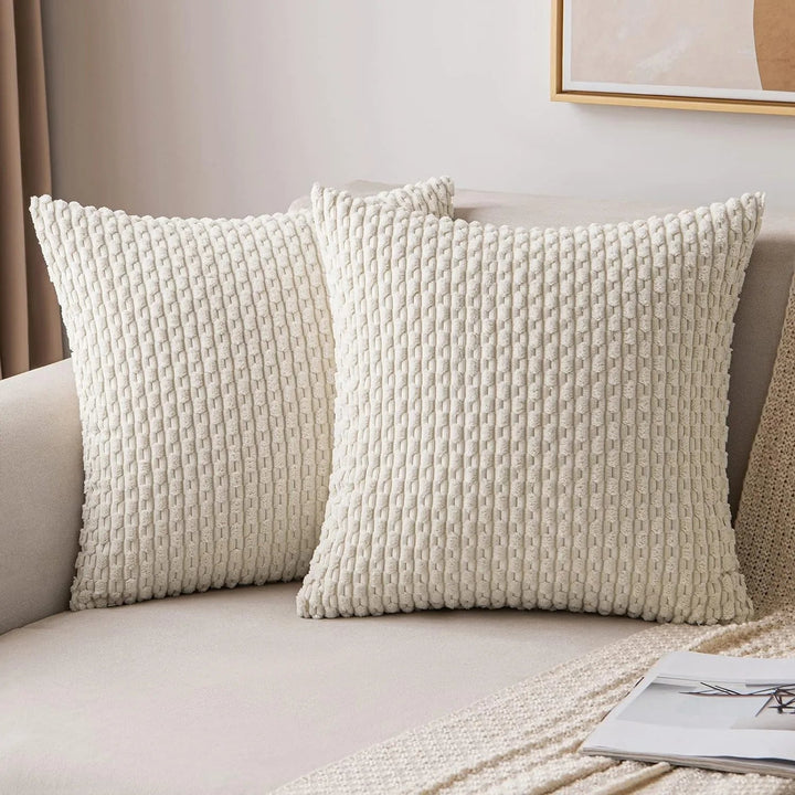 Corduroy Pillow Covers with Boho Style – Velvia