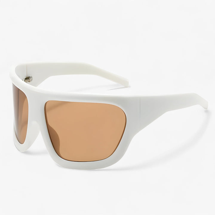 Oversized Steampunk Sports Sunglasses with Wraparound Design – Ignix