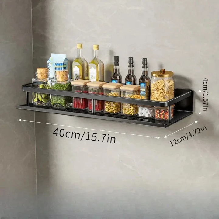 Modern Black Kitchen Rack - MetroRack