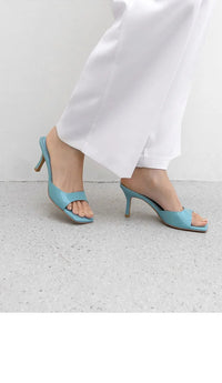 Open-heel mules for women - Mirella