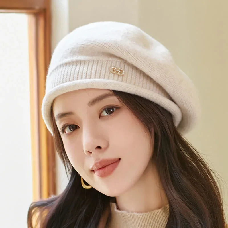 Casual Wollen Dames Baret - Diana