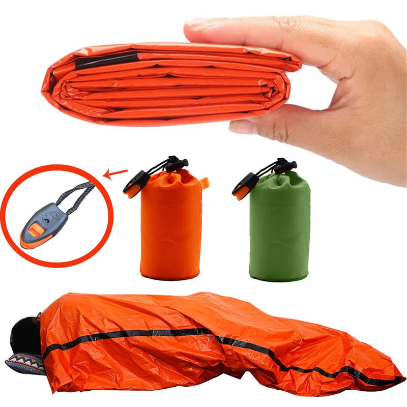Waterproof Emergency Sleeping Bag - SurvivalShield Bivy
