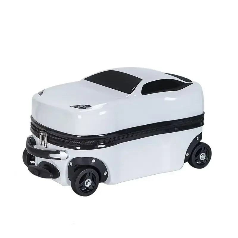 Hard Children's Suitcase with Car Design – Turin