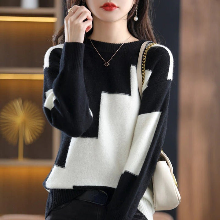 Knitted Casual Sweater - Arden
