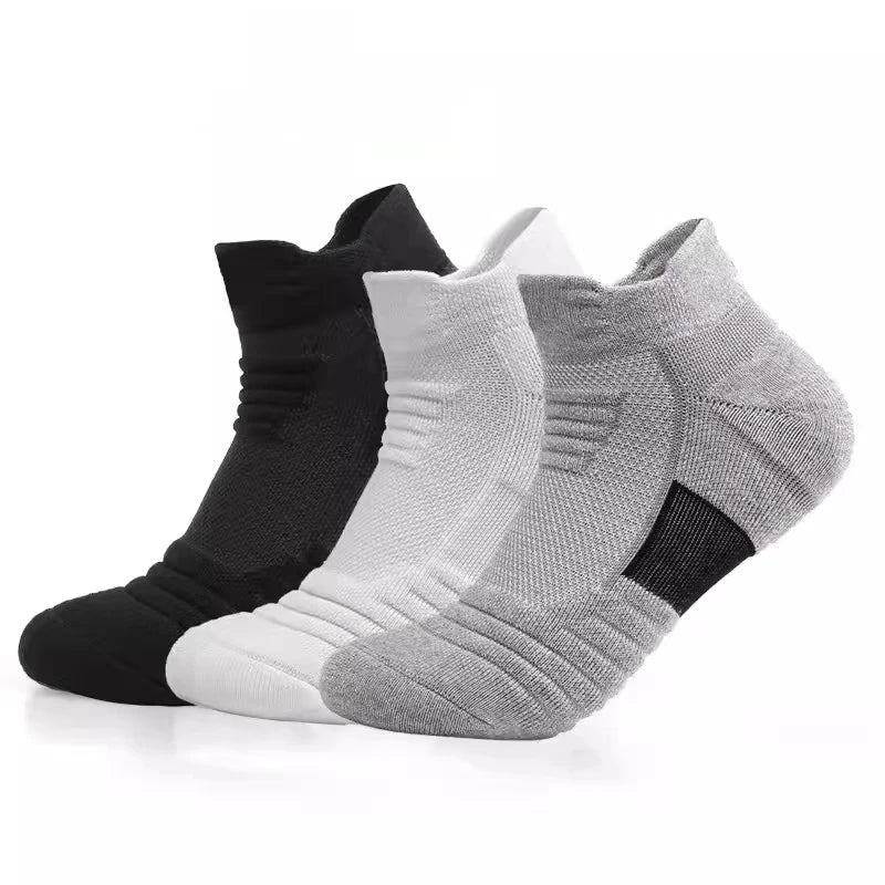 3 Paar Ademend Mesh Badstof Sportsokken - CoolStep