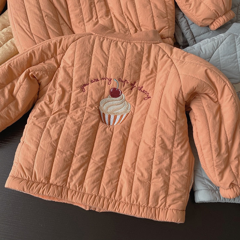 Baby Winterjas met Katoenen Voering – Lio