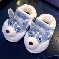 Cute Husky Women's Slippers – Novi