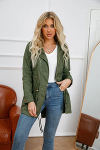 Stylish Women's Coat with Hood – Marielle