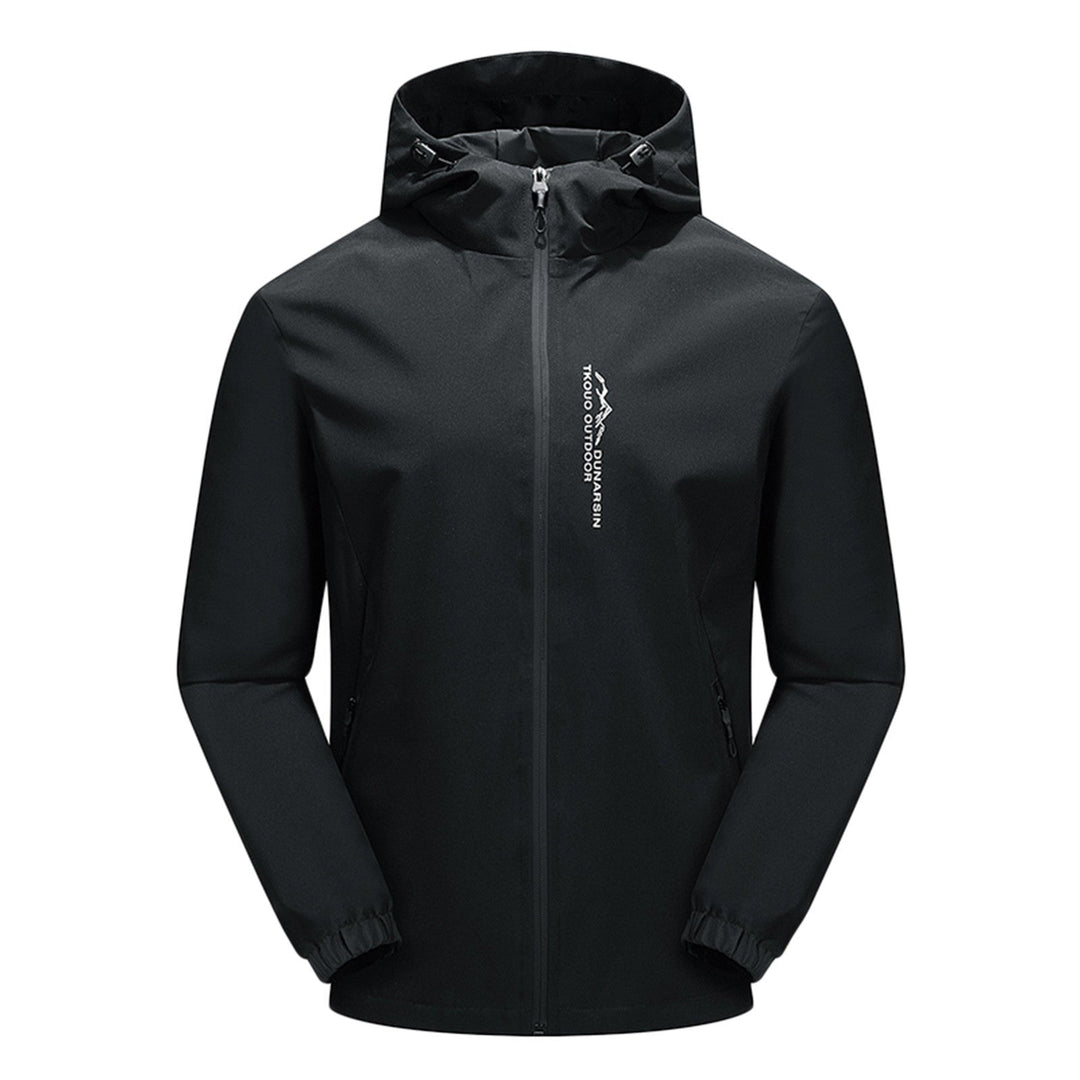 Water- and Windproof Outdoor Jacket with Hood - EcoShield