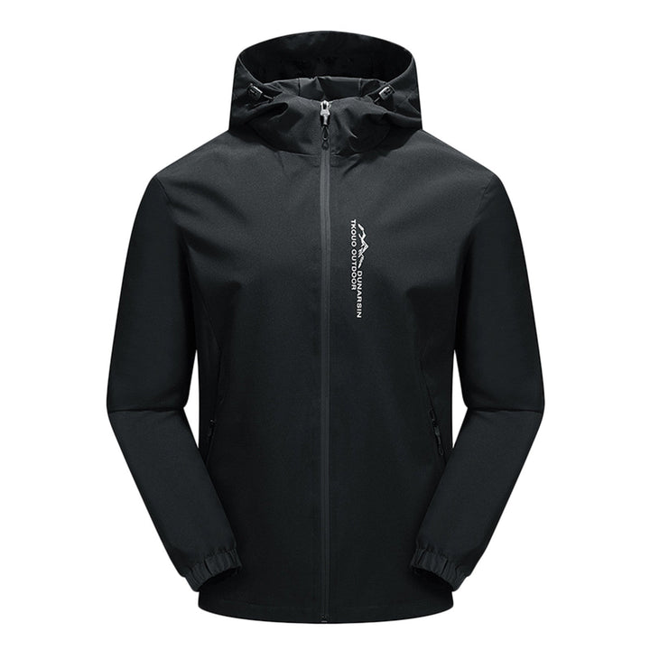 Water- and Windproof Outdoor Jacket with Hood - EcoShield
