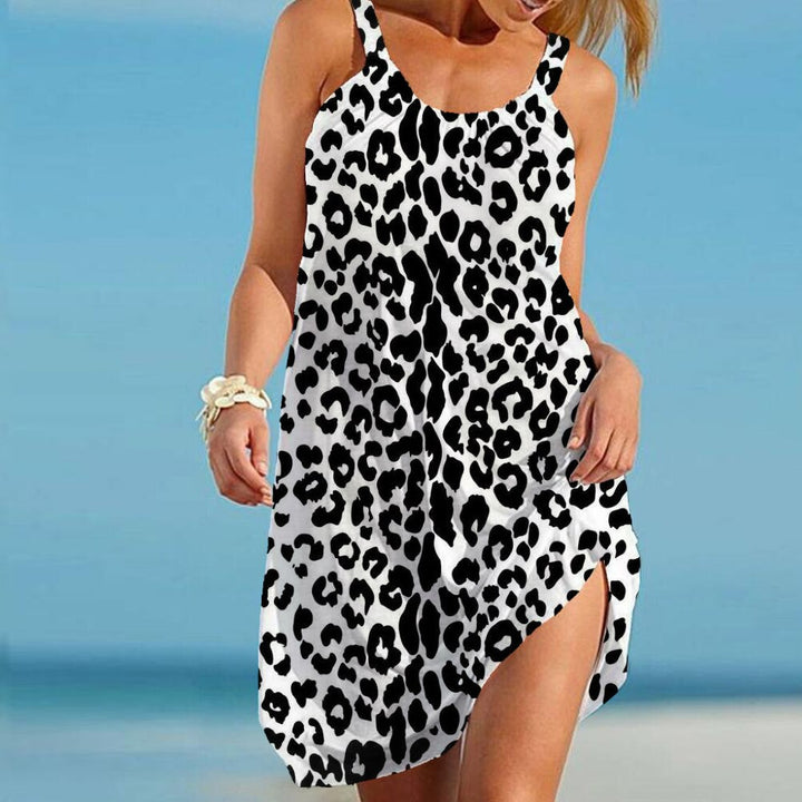 Light Leopard Print Summer Dress – Noa