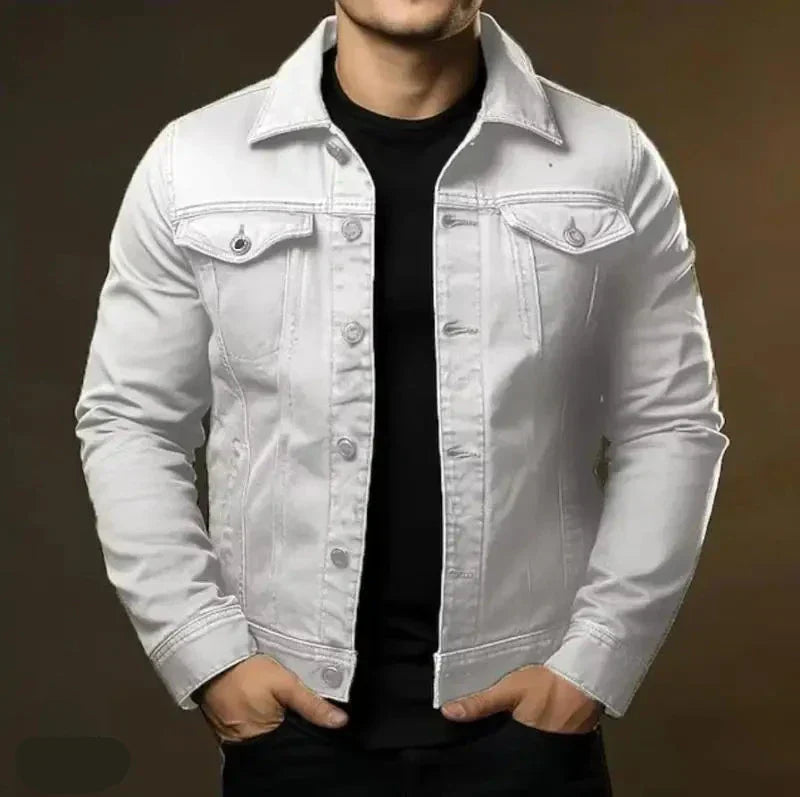 Sturdy & Timeless Men's Denim Jacket Made of 100% Cotton – Noah