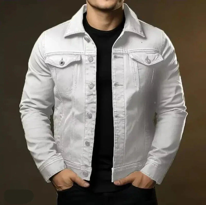 Sturdy & Timeless Men's Denim Jacket Made of 100% Cotton – Noah