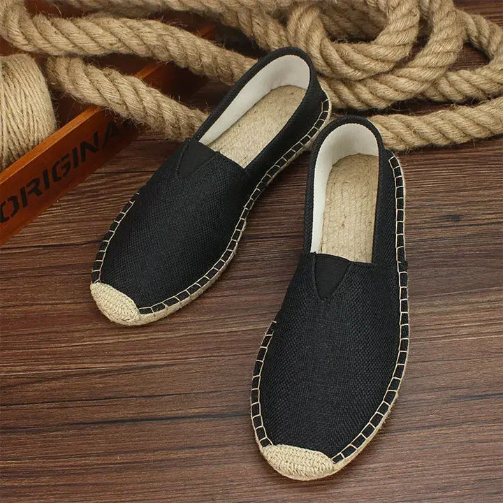 Espadryle męskie z wzorem graffiti – Elio