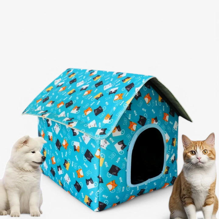 Waterdicht Huisdierenhuis voor Buiten – Nessa